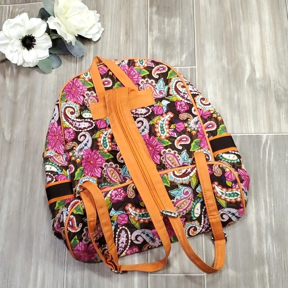 Rosen Blue Quilted Backpack - Floral Paisley - Picture 2 of 10